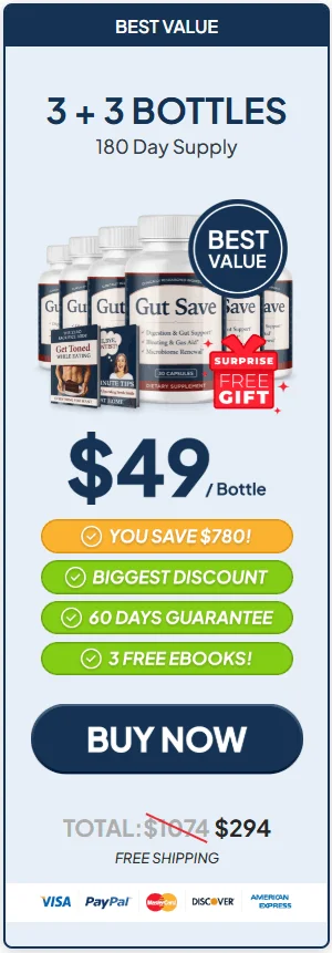 buy gut save 6 bottles